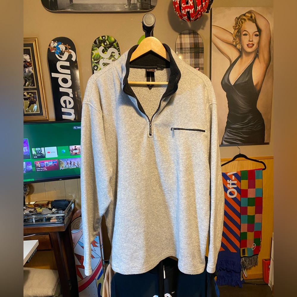 Pullover quarter zip foot locker fleece